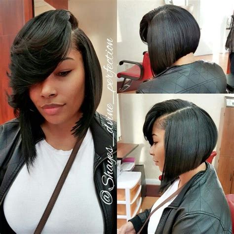 8 Brilliant Quick Weave Bob Hairstyles For Black Women