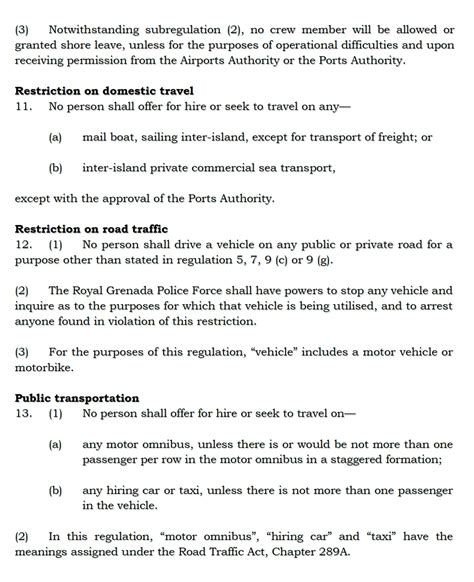 Grenada Statutory Rules And Orders 2020 - Welcome to partygrenada.com