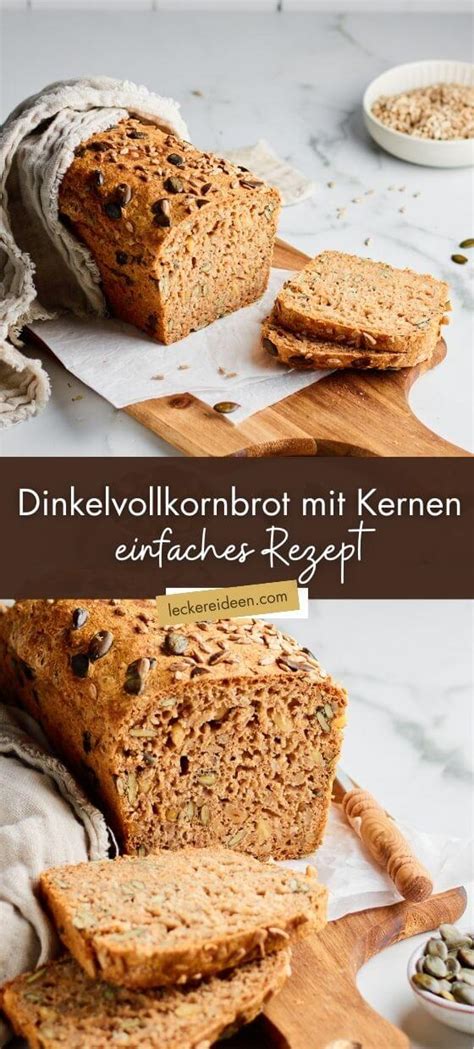 Dinkelvollkornbrot Selber Backen So Gehts Leckere Ideen