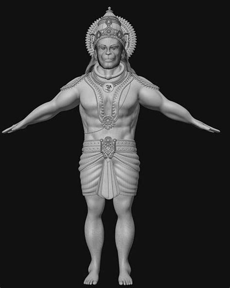 Hanuman 3d Model Download Fxcave