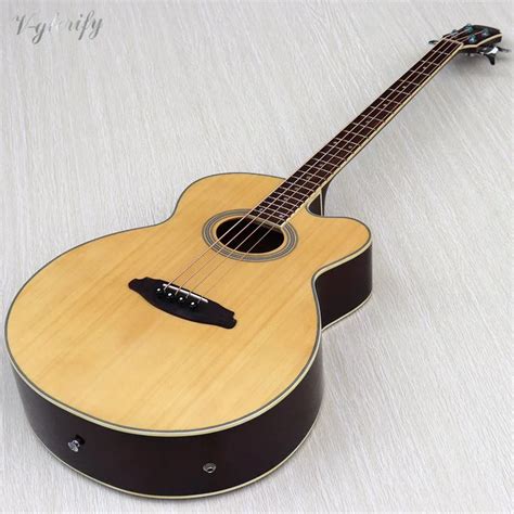 Aliexpress.com : Buy 4 string acoustic electric bass guitar free ...