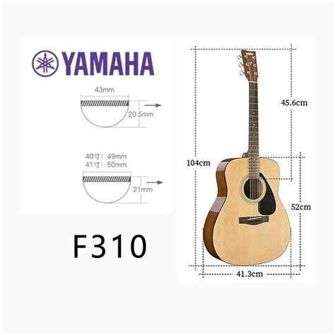Акустическая гитара YAMAHA F310, цвет натуральный - купить с доставкой ...