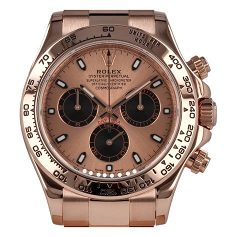 Rolex Cosmograph Daytona 116505 Everose Gold Sundust Dial Full Set