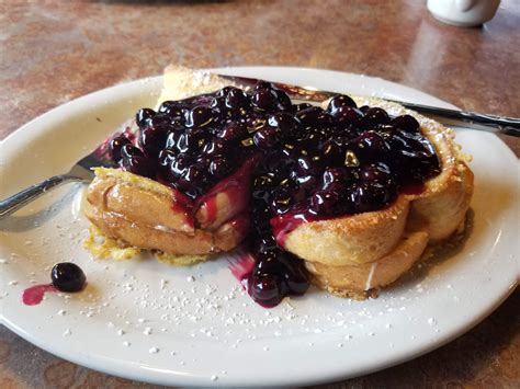 Stuffed Huckleberry French Toast 😋 Rfoodporn