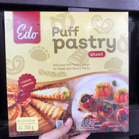 Jual Edo Puff Pastry Sheet Gr Shopee Indonesia