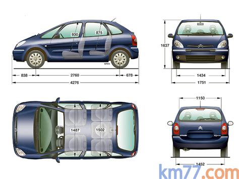 Fotos Exteriores interiores y técnicas Citroën Xsara Picasso km77