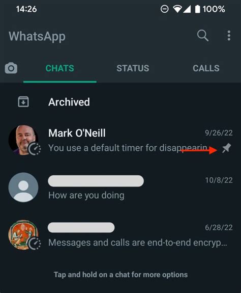 How To Pin A Chat In WhatsApp And Why You D Want To Android Authority