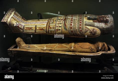 Egyptian Sarcophagus Fotos Und Bildmaterial In Hoher Aufl Sung Alamy