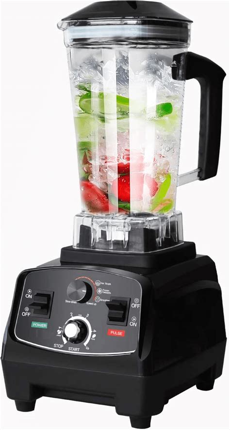 Ousgar 1400 Watt Commercial Blender Professional Kitchen Juicer