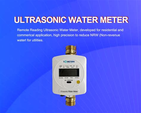 Do You Use An Ultrasonic Water Meter S H Meters