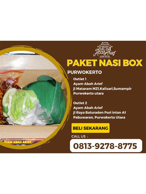 Menu Nasi Box Ny Hendrawan | PDF