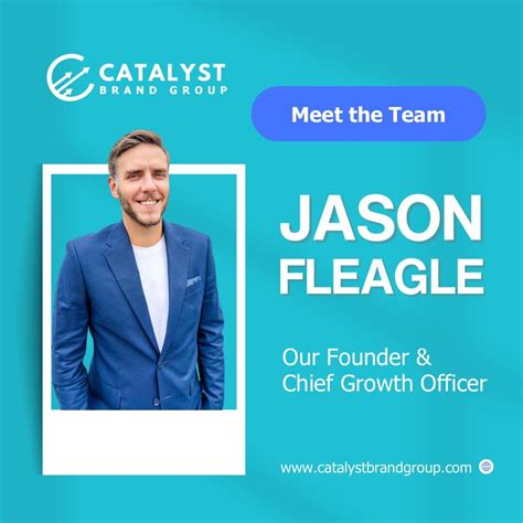 Meet Jason Our Chief Growth Officer At Catalyst Brand Group He