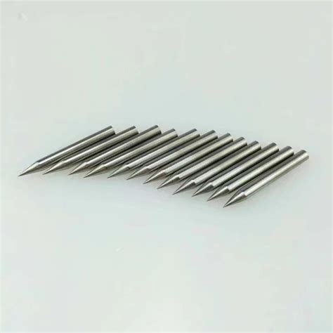 WP Sharpened Pure Tungsten Electrodes / Tungsten Welding Electrodes 75mm Length