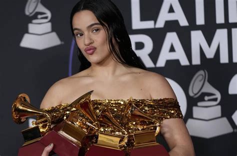 Rosalía gana el Grammy Latino al mejor álbum del año con Motomami Marca