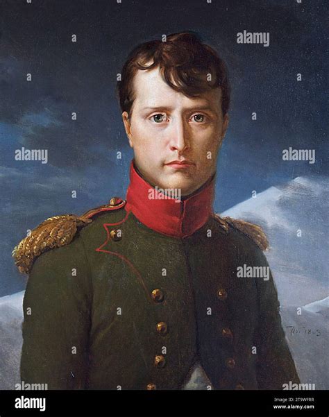 Napoleon Bonaparte 1769 1821 As First Consul Stock Photo Alamy