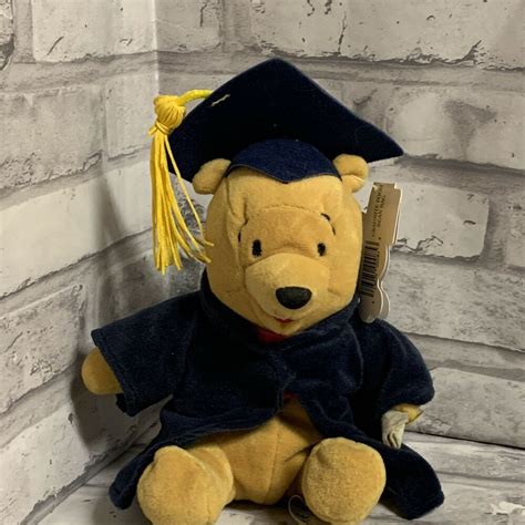 Grad Nite Pooh Bean Bag Plush Winnie The Pooh Inch Disney Parks