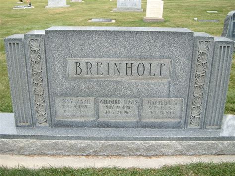 Wilford Lewis Breinholt 1880 1963 Mémorial Find a Grave