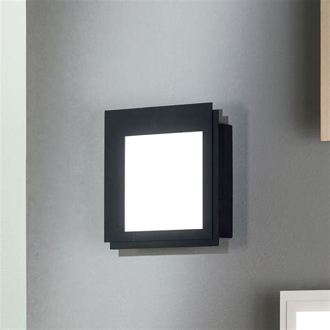 Lámpara de pared en metal y acrílico con LED moderno