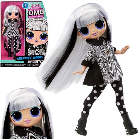MGA Lalka L O L Surprise OMG Groovy Babe Seria Lalka Dla Dzieci