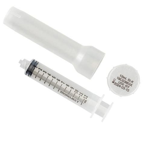 Cardinal 8881512878 Luer Lock Rigid Pack Syringe 12ml