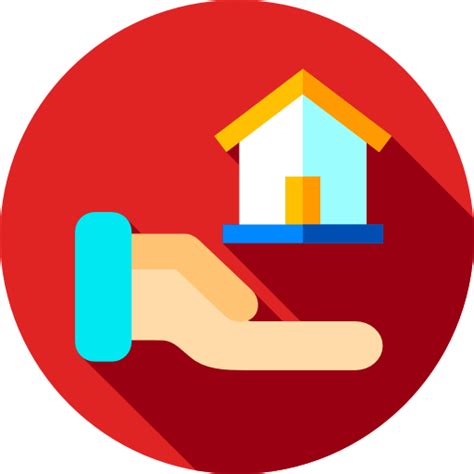 Property Flat Circular Flat Icon