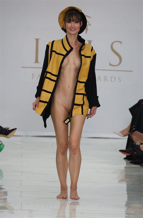 Isis Fashion Awards 2024 Nude Accessory Runway Catwalk Show Cynthia