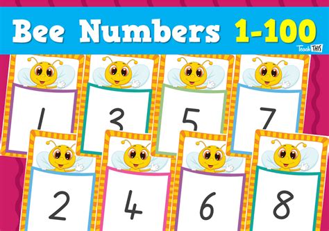 Bee Numbers 1 100 Teacher Resources And Classroom Games Teach This