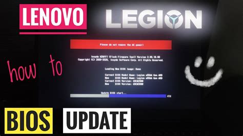 How To Lenovo Legion 5 💥 Bios Update 🔥👍 Youtube