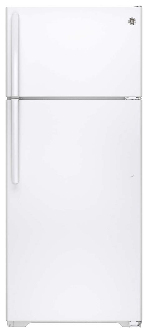 Customer Reviews Ge Cu Ft Frost Free Top Freezer Refrigerator