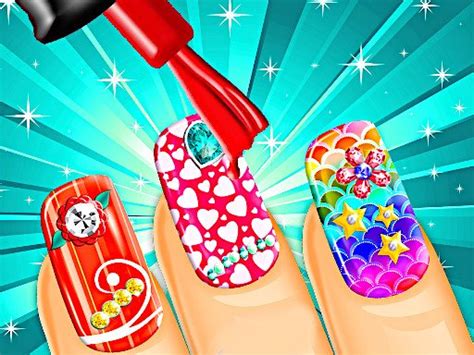 Nail Salon 3D - Free online games for kids on iaigames.com