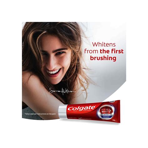 Buy Colgate Visible White Instant Toothpaste 100gm Online Get Upto