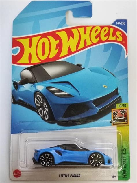 Hot Wheels Lotus Emira HW Exotics Ages 3 And Up Blue Amazon In Toys Games