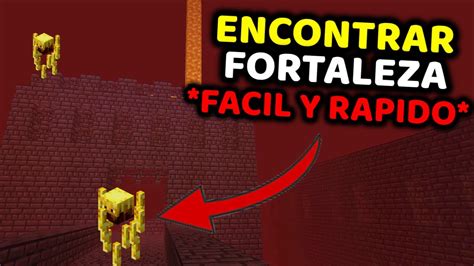 Como Encontrar Fortalezas Del Nether F Cil Y R Pido En Minecraft