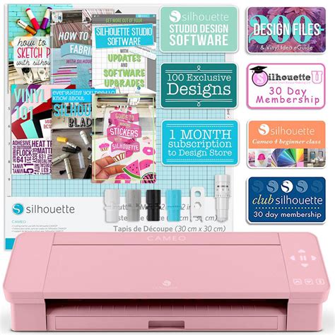 Silhouette Pink Cameo 4 And 15 X 15 Heat Press Swing Design