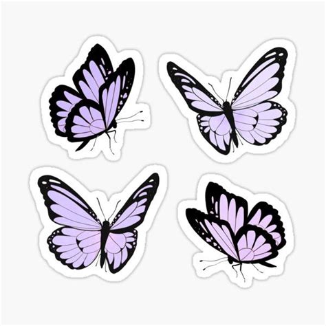 Aesthetic Pastel Purple Butterflies Sticker by acatalepsys in 2022 | Hot pink butterfly, Pink ...