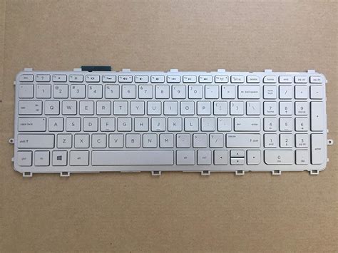 Laptop Replacement Keyboards New Silver HP ENVY 15 Q600 15 Q667nr