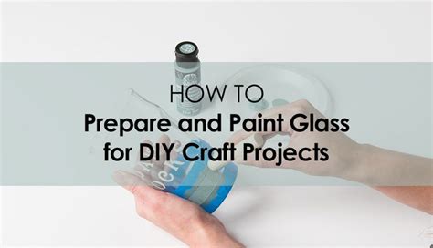 How To Prepare And Paint On Glass Painting Glassware Glass Painting