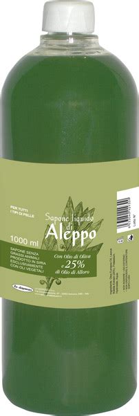 Vendita Sapone Di Aleppo Liquido Olio Di Alloro Litro La Dispensa