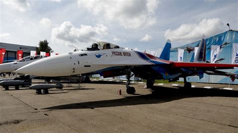 Jet Tempur Sukhoi Su 35 Hadir Di Pameran Militer Rusia