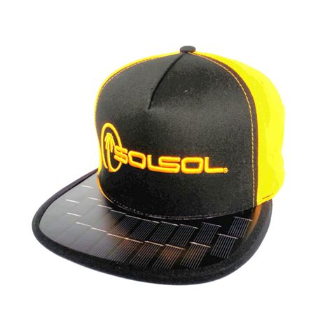 Solsol Solar Powered Charging Hats Touch Of Modern