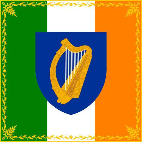 Flag Of Irfu The Irish Governing Body For The Sport Of Rugby Under