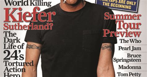 Kiefer Sutherland Leading Men On The Cover Of Rolling Stone Rolling