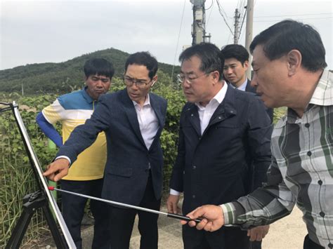 정승 농어촌공사 사장 가뭄현장 방문매일건설신문