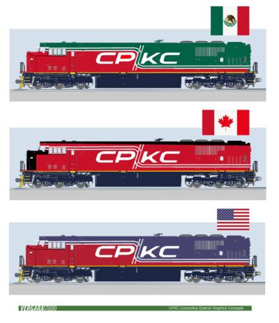 Noted Rail Designer Vergara Offers His Take On New CPKC Paint Scheme