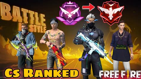 Free Fire Clash Squad Ranked Platinum To Heroic 1vs 4 Clutch ⭐🤩😀 Ff