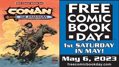 Conan The Barbarian Fcbd 2023 Free Comic Book Day Youtube