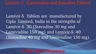 Lamivir S Stavudine And Lamivudine Tablets Ppt