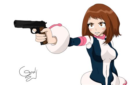 Angry Ochako by Genarou91 on DeviantArt