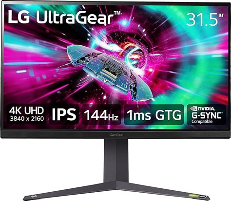 Lg Ultragear 32gr93u 32 Uhd 3840x2160 4k Gaming Monitor With 144hz