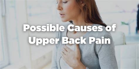 Causes Of Upper Back Pain When Breathing And Treatment